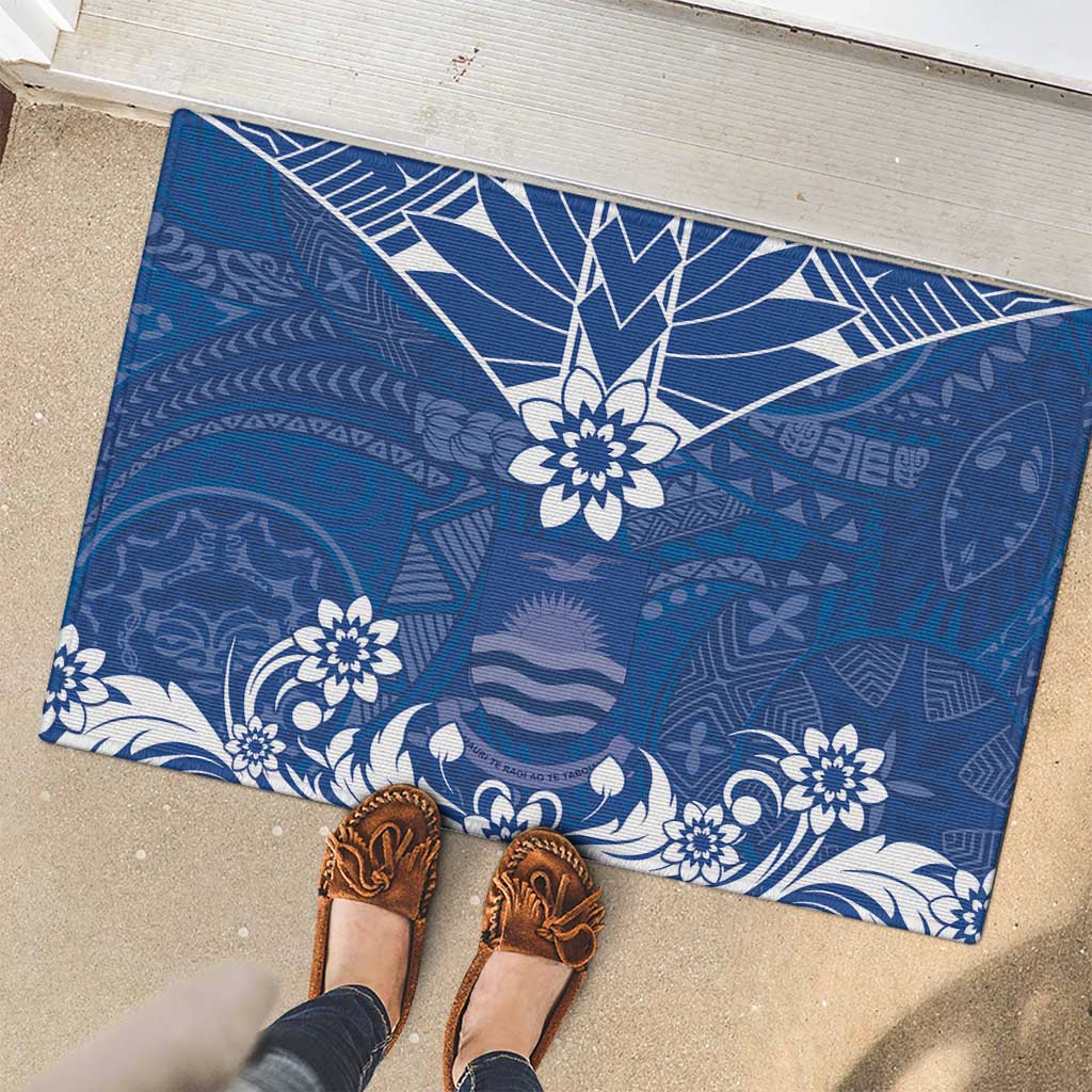 Wikin te Taetae ni Kiribati Rubber Doormat Pacific Tapa Pattern LT05 - Polynesian Pride