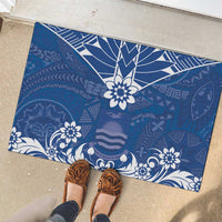 Wikin te Taetae ni Kiribati Rubber Doormat Pacific Tapa Pattern LT05 - Polynesian Pride