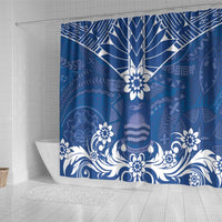 Wikin te Taetae ni Kiribati Shower Curtain Pacific Tapa Pattern LT05 - Polynesian Pride