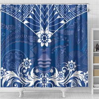 Wikin te Taetae ni Kiribati Shower Curtain Pacific Tapa Pattern LT05 - Polynesian Pride