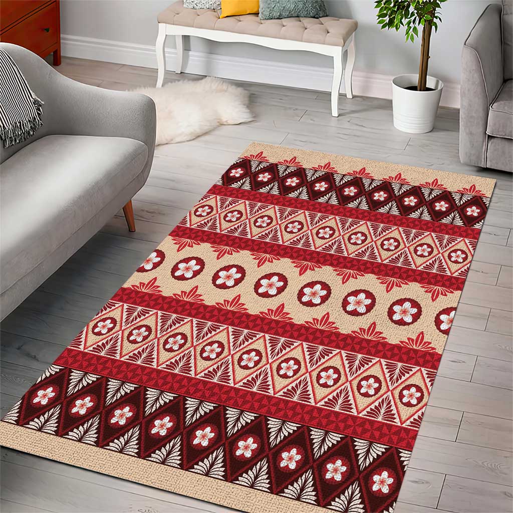 Tonga Language Week Area Rug Lea Faka-Tonga Everyday LT05 - Polynesian Pride