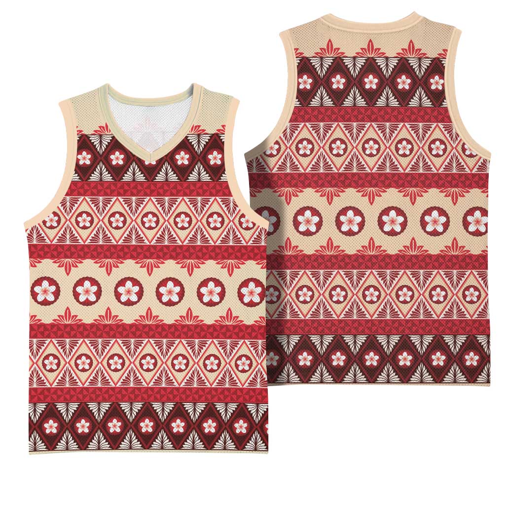 Tonga Language Week Basketball Jersey Lea Faka-Tonga Everyday - Polynesian Pride