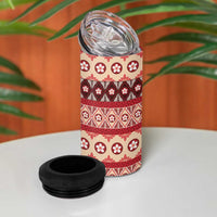 Tonga Language Week 4 in 1 Can Cooler Tumbler Lea Faka-Tonga Everyday - Polynesian Pride