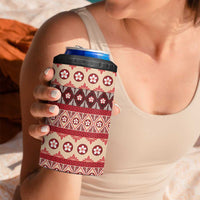 Tonga Language Week 4 in 1 Can Cooler Tumbler Lea Faka-Tonga Everyday - Polynesian Pride