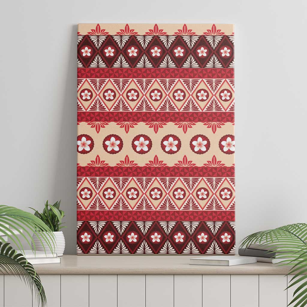 Tonga Language Week Canvas Wall Art Lea Faka-Tonga Everyday - Polynesian Pride