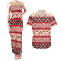 Tonga Language Week Couples Matching Tank Maxi Dress and Hawaiian Shirt Lea Faka-Tonga Everyday - Polynesian Pride