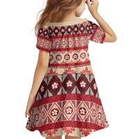 Tonga Language Week Family Matching Off Shoulder Maxi Dress and Hawaiian Shirt Lea Faka-Tonga Everyday - Polynesian Pride