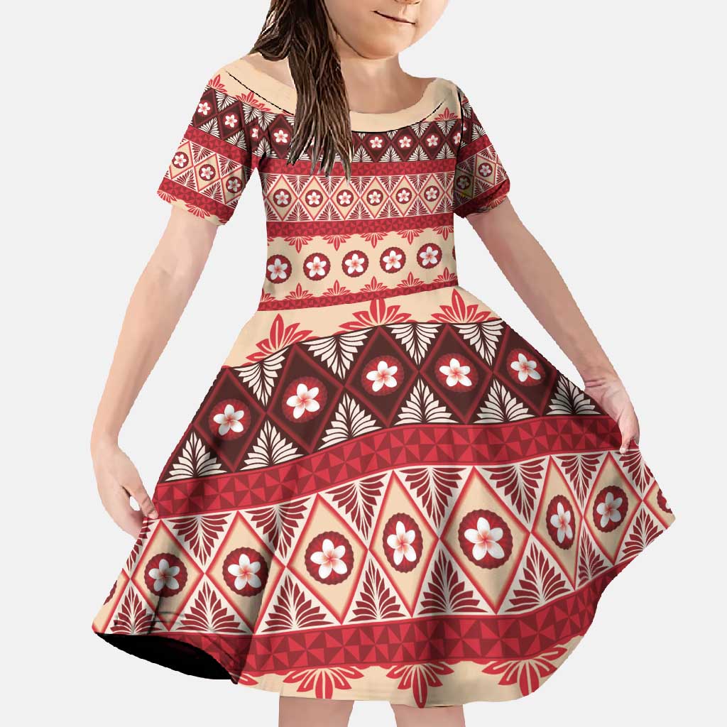 Tonga Language Week Family Matching Summer Maxi Dress and Hawaiian Shirt Lea Faka-Tonga Everyday - Polynesian Pride