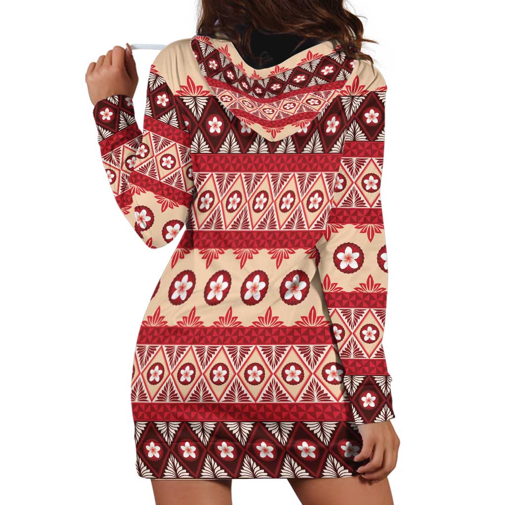 Tonga Language Week Hoodie Dress Lea Faka-Tonga Everyday LT05 - Polynesian Pride