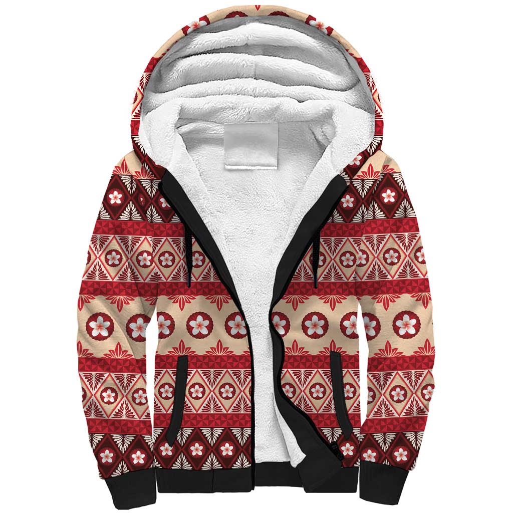 Tonga Language Week Sherpa Hoodie Lea Faka-Tonga Everyday - Polynesian Pride