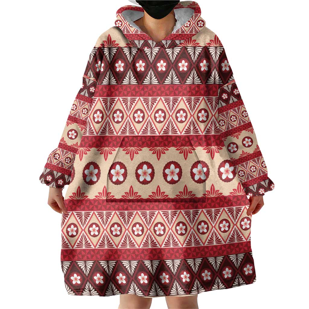 Tonga Language Week Wearable Blanket Hoodie Lea Faka-Tonga Everyday LT05 - Polynesian Pride