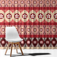 Tonga Language Week Window Curtain Lea Faka-Tonga Everyday LT05 - Polynesian Pride