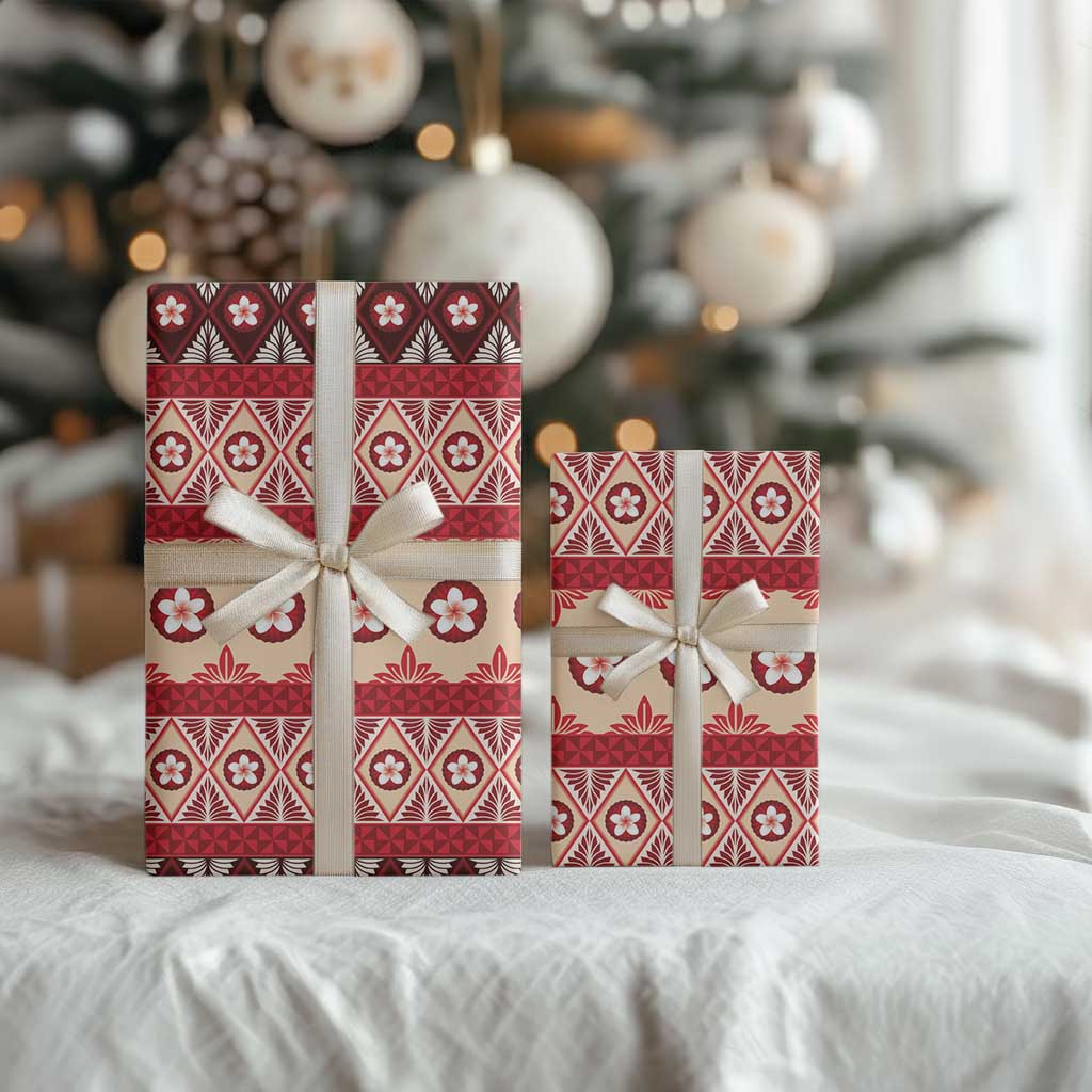 Tonga Language Week Wrapping Paper Lea Faka-Tonga Everyday - Polynesian Pride