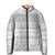 Tonga White Sunday Padded Jacket Tongan Ngatu Siale Pattern - Polynesian Pride