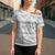 Samoa White Sunday Cross Shoulder Shirt Samoan Tapa White Hibiscus - Polynesian Pride