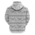 Samoa White Sunday Hoodie Samoan Tapa White Hibiscus - Polynesian Pride