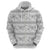 Samoa White Sunday Hoodie Samoan Tapa White Hibiscus - Polynesian Pride