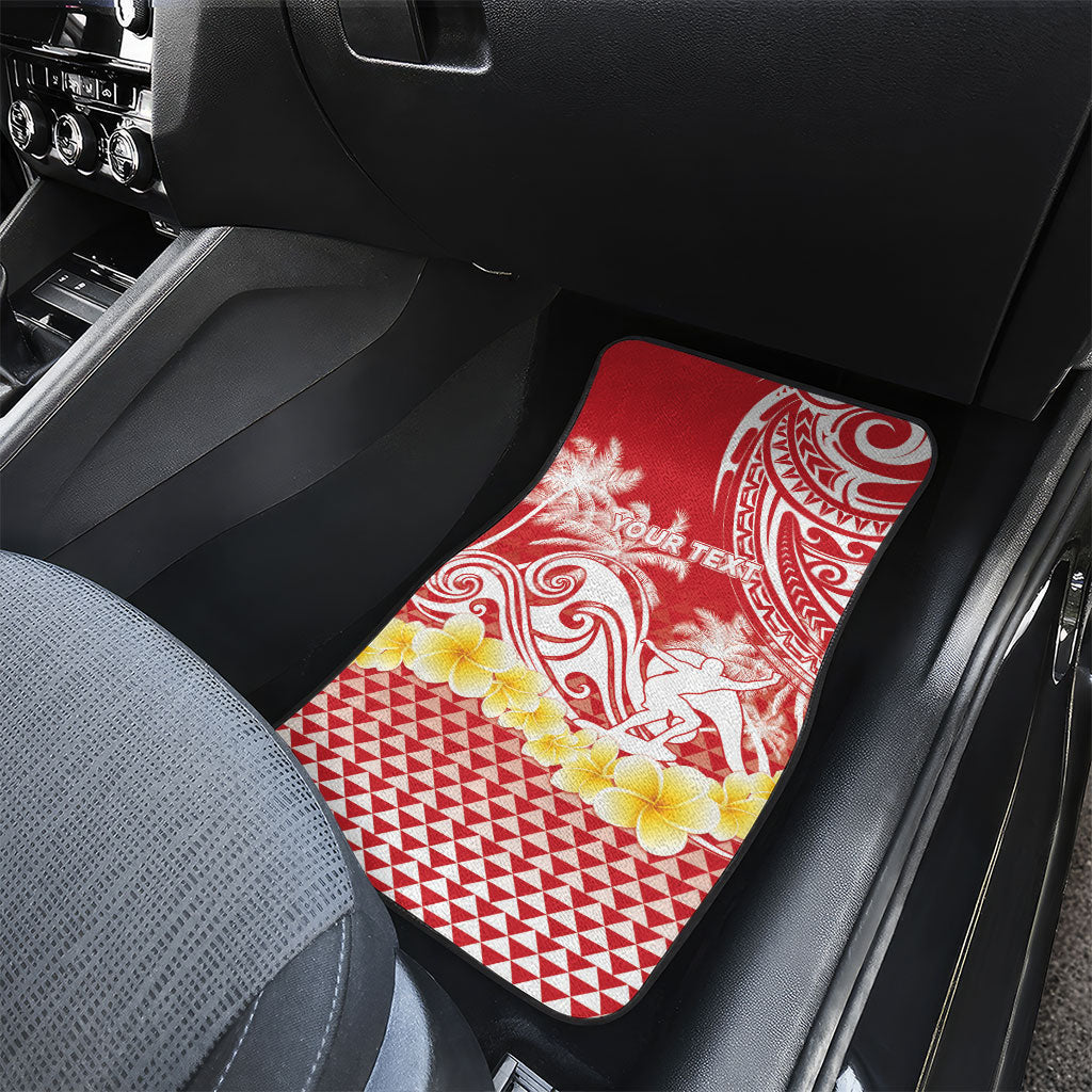 Personalised Tahiti Surfing Car Mats Polynesian Style LT05 - Polynesian Pride
