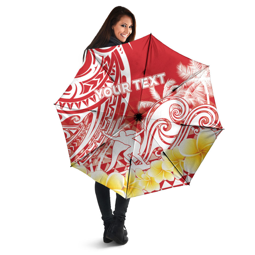 Personalised Tahiti Surfing Umbrella Polynesian Style