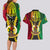 Personalized Vanuatu Couples Matching Long Sleeve Bodycon Dress and Hawaiian Shirt Vanuatuan Coat Of Arms Mix Pig Tusk Poynesian Pattern LT05 - Polynesian Pride