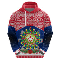 Personalised Philippines Christmas Hoodie Filipino Parol Maligayang Pasko LT05 - Polynesian Pride