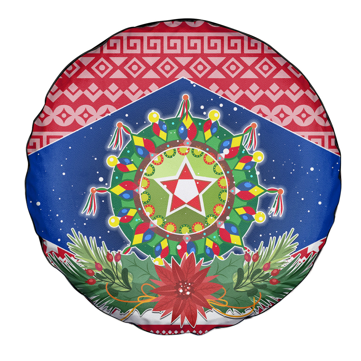 Philippines Christmas Spare Tire Cover Filipino Parol Maligayang Pasko LT05 - Polynesian Pride