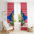 Philippines Christmas Window Curtain Filipino Parol Maligayang Pasko LT05 - Polynesian Pride