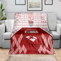 Tonga Rugby Blanket 2023 Pacific Championships Kupesi Ngatu Mate Maa LT05 - Polynesian Pride