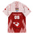 Custom Tonga Rugby Family Matching Off Shoulder Maxi Dress and Hawaiian Shirt 2023 Pacific Championships Kupesi Ngatu Mate Maa LT05 - Polynesian Pride