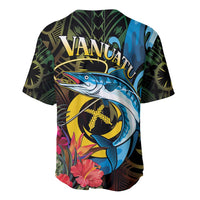 Vanuatu Fishing Baseball Jersey It's Time To Fish LT05 - Polynesian Pride