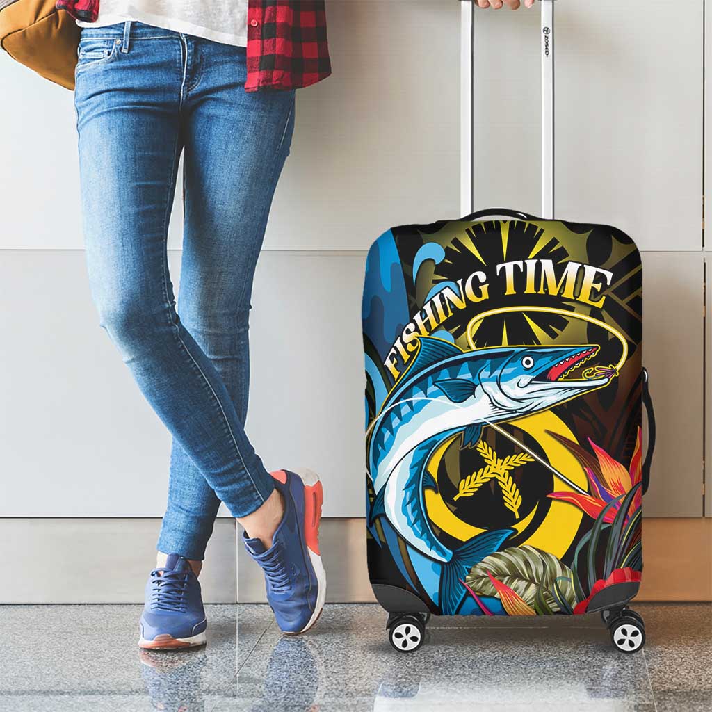 Vanuatu Fishing Luggage Cover It's Time To Fish