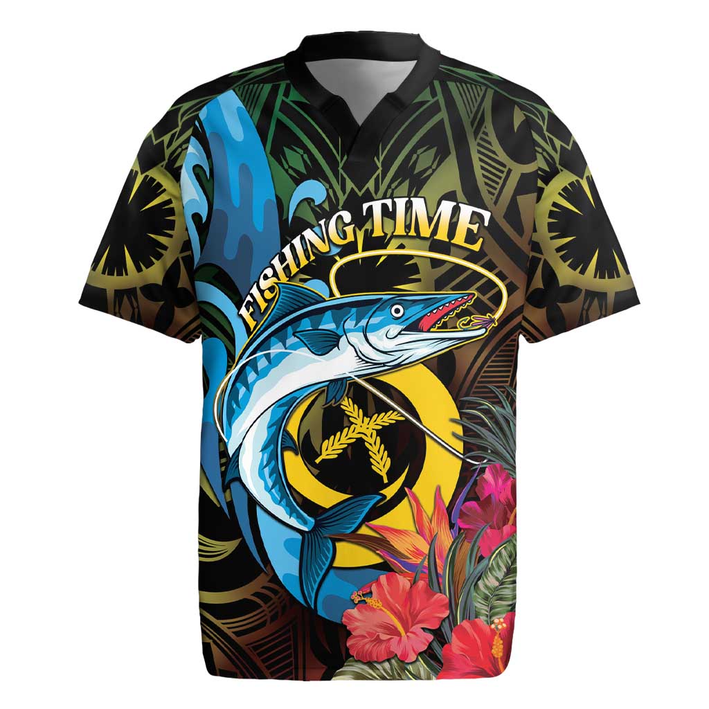 Vanuatu Fishing Rugby Jersey It's Time To Fish
