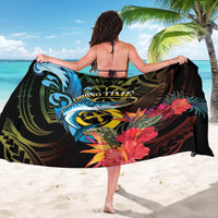 Vanuatu Fishing Sarong It's Time To Fish LT05 - Polynesian Pride