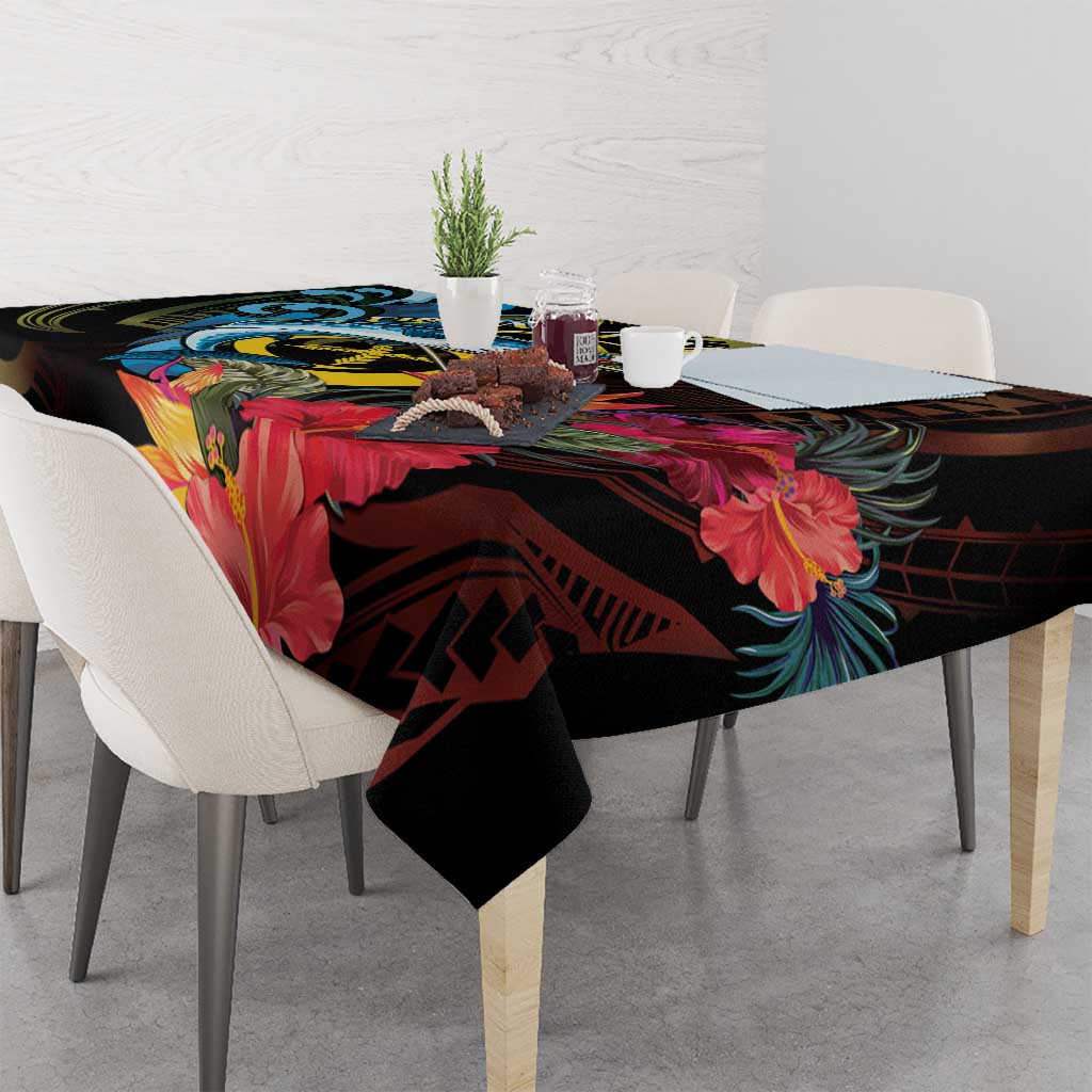 Vanuatu Fishing Tablecloth It's Time To Fish LT05 - Polynesian Pride