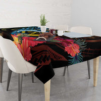 Vanuatu Fishing Tablecloth It's Time To Fish LT05 - Polynesian Pride