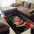 French Polynesia Outrigger Canoe Race Area Rug Tropical Vibe