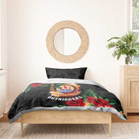 French Polynesia Outrigger Canoe Race Bedding Set Tropical Vibe LT05 - Polynesian Pride