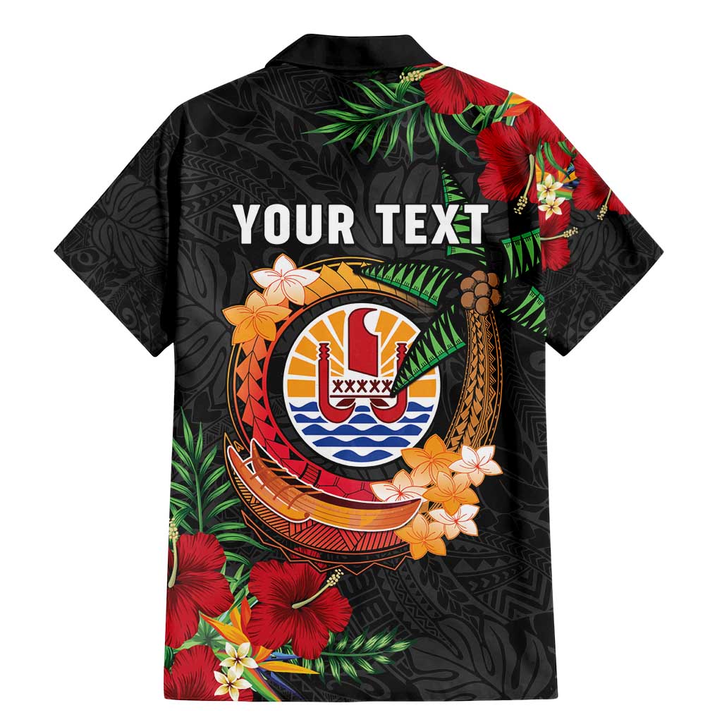 Personalised French Polynesia Outrigger Canoe Race Family Matching Mermaid Dress and Hawaiian Shirt Tropical Vibe LT05 - Polynesian Pride