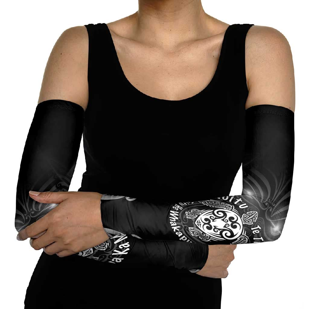 Aotearoa Toitu Te Tiriti Arm Sleeves Ka Mua Ka Muri