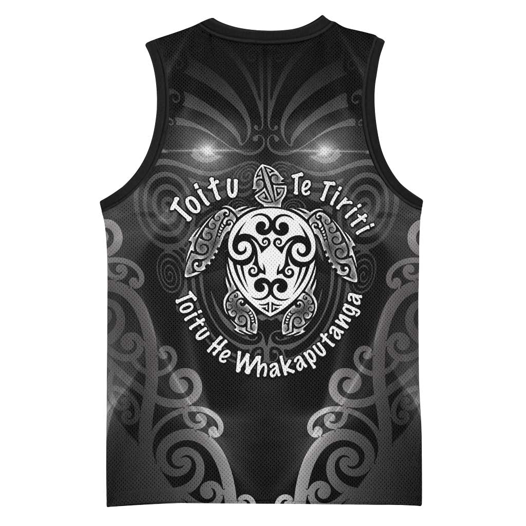 Aotearoa Toitu Te Tiriti Basketball Jersey Ka Mua Ka Muri LT05 - Polynesian Pride