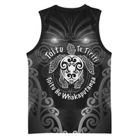 Aotearoa Toitu Te Tiriti Basketball Jersey Ka Mua Ka Muri LT05 - Polynesian Pride