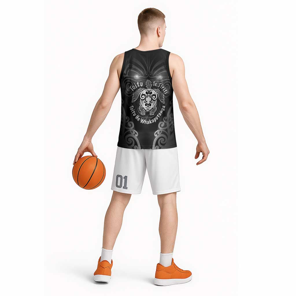 Aotearoa Toitu Te Tiriti Basketball Jersey Ka Mua Ka Muri LT05 - Polynesian Pride