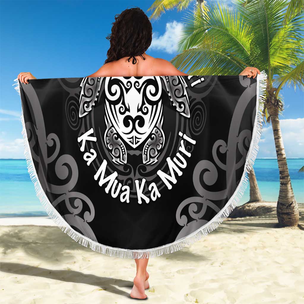 Aotearoa Toitu Te Tiriti Beach Blanket Ka Mua Ka Muri