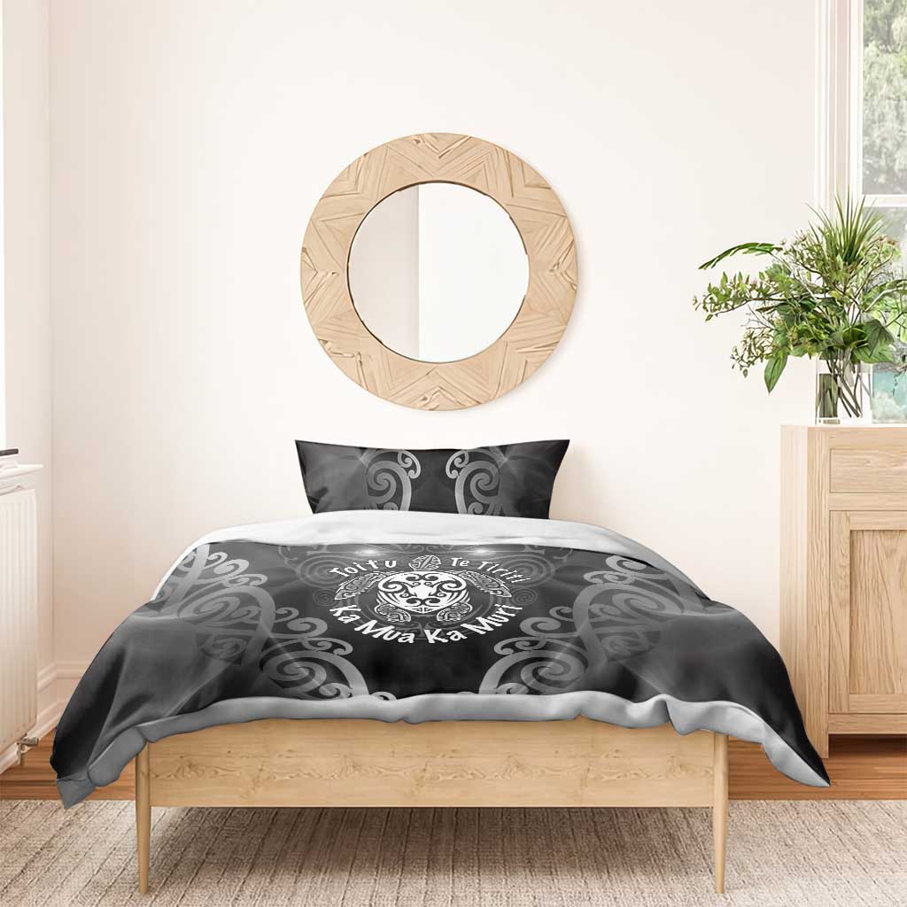Aotearoa Toitu Te Tiriti Bedding Set Ka Mua Ka Muri LT05 - Polynesian Pride