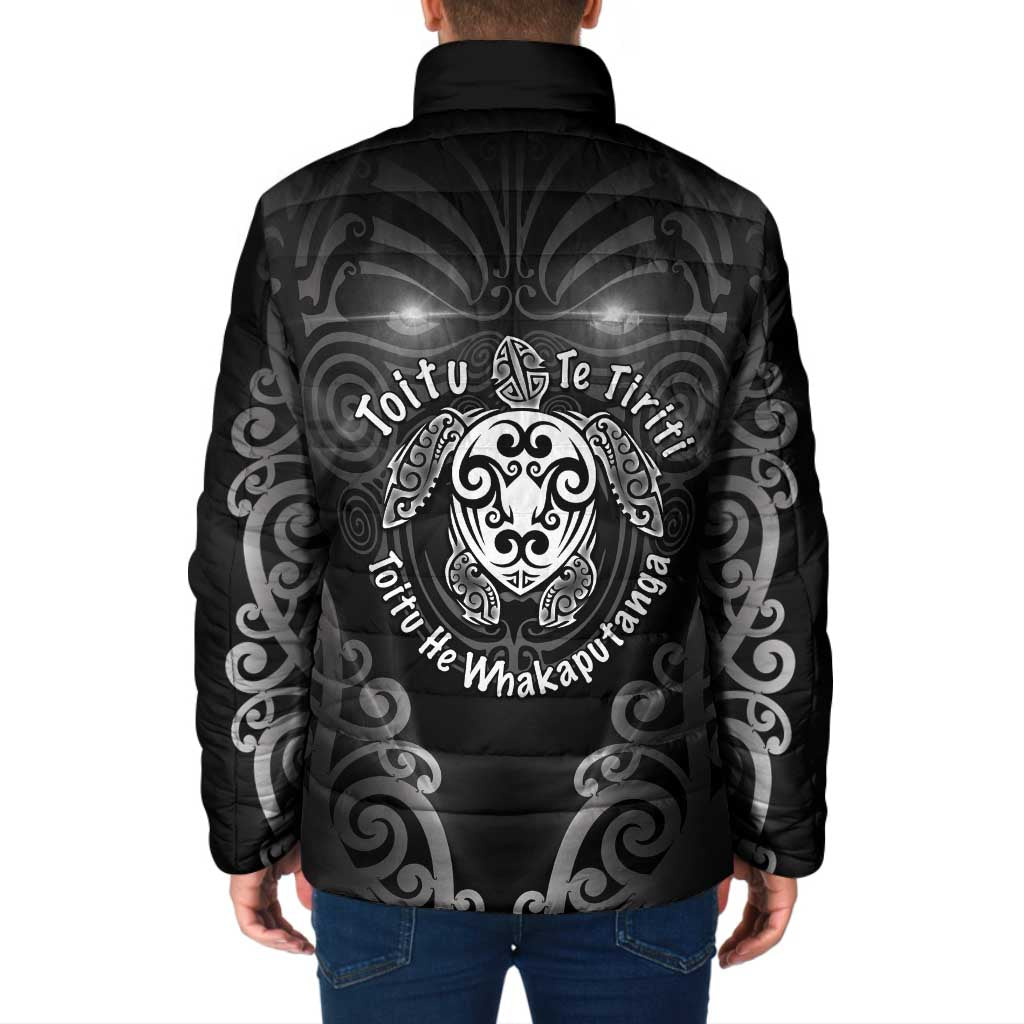 Aotearoa Toitu Te Tiriti Padded Jacket Ka Mua Ka Muri