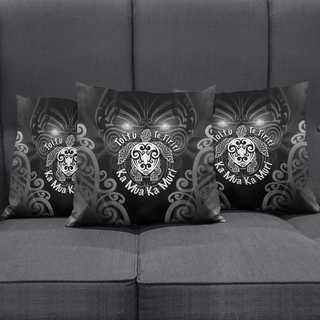 Aotearoa Toitu Te Tiriti Pillow Cover Ka Mua Ka Muri