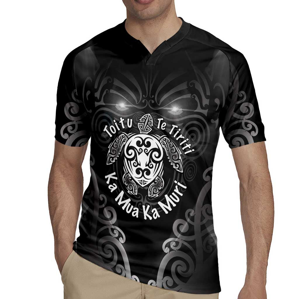 Aotearoa Toitu Te Tiriti Rugby Jersey Ka Mua Ka Muri
