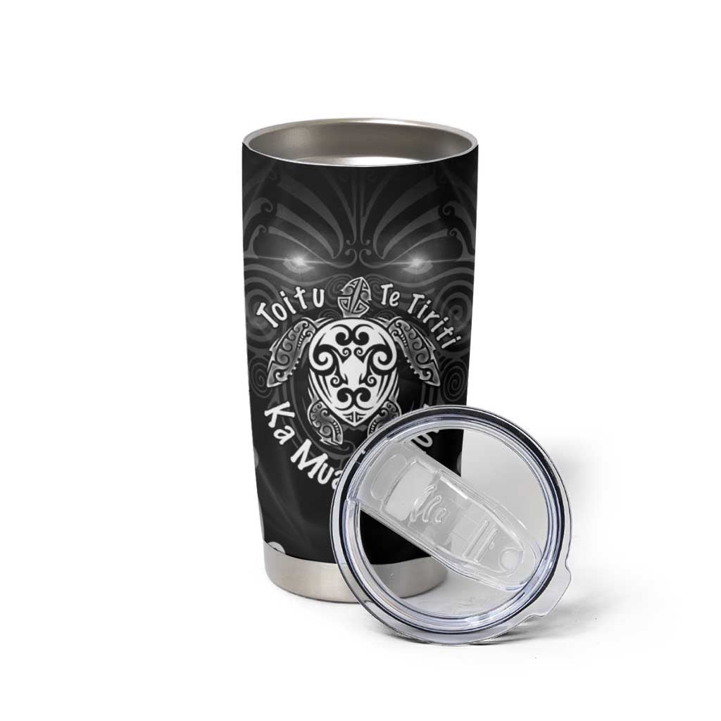 Aotearoa Toitu Te Tiriti Tumbler Cup Ka Mua Ka Muri
