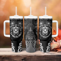 Aotearoa Toitu Te Tiriti Tumbler With Handle Ka Mua Ka Muri LT05 - Polynesian Pride