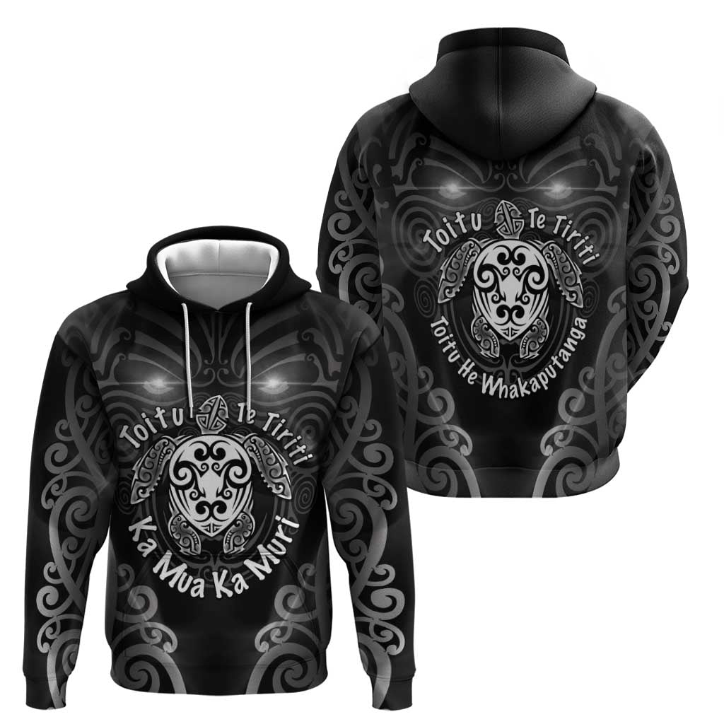 Aotearoa Toitu Te Tiriti Zip Hoodie Ka Mua Ka Muri LT05 - Polynesian Pride